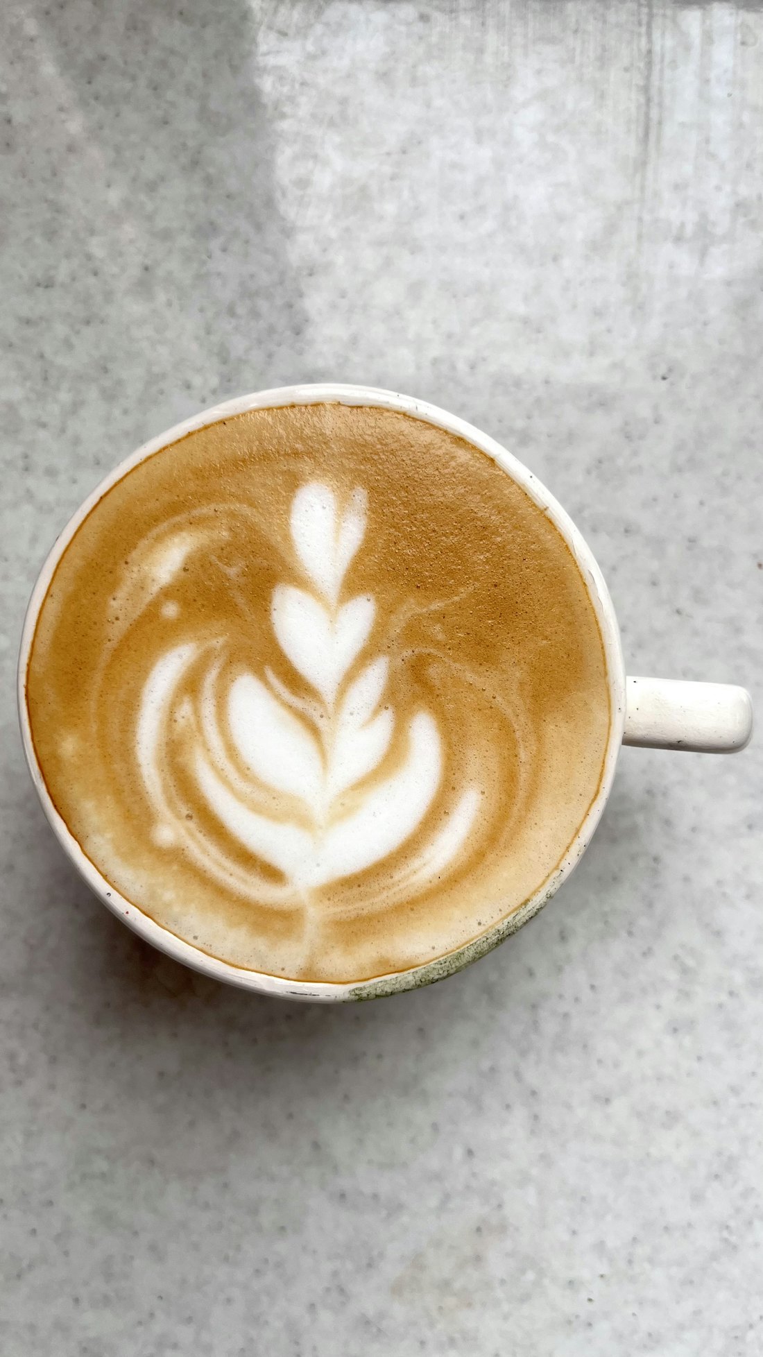Cappuccino on a table